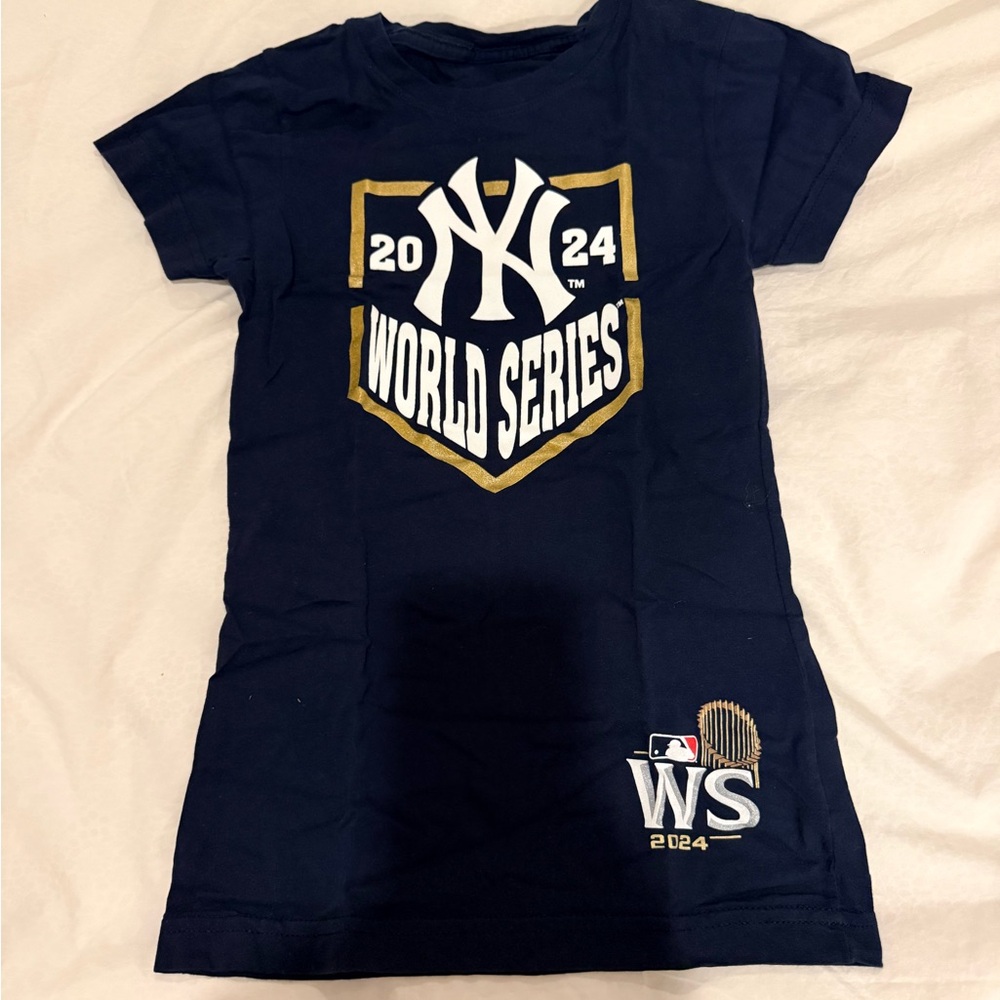 2024 Yankees Official World Series Girls T-Shirt